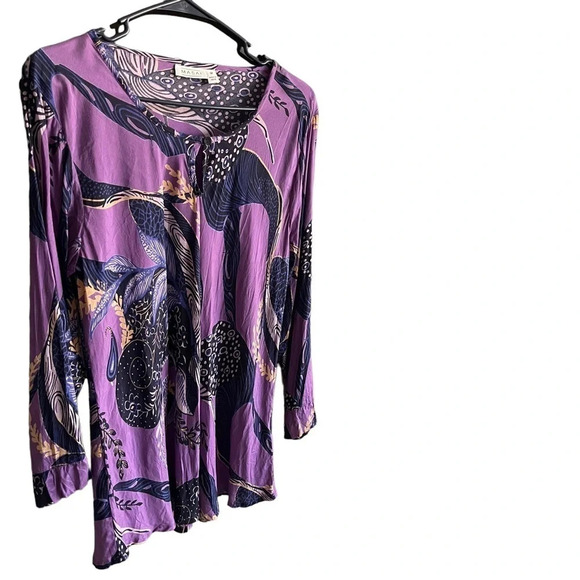 MASAI Round Neck Long Sleeves Blouse Size M - Picture 2 of 8